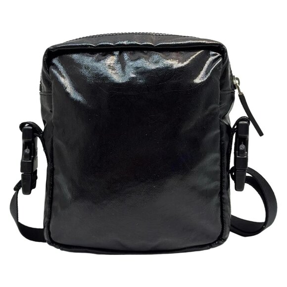 CHANEL Sports Line - Black Coated Canvas Shoulder Bag 428-081525 - Picture 2 of 9